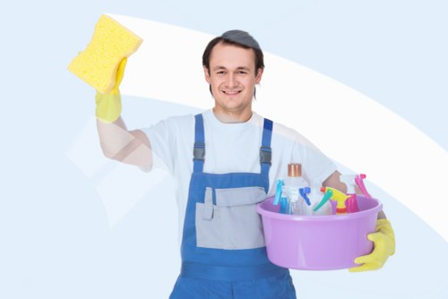 Domestic cleaning in a Marylebone period apartment with careful attention to detail