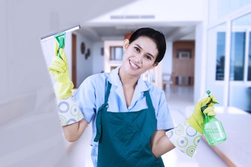 Stairwell and corridor communal cleaning in a Marylebone property